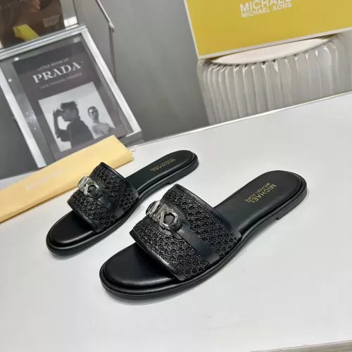Replica Michael Kors Slippers For Women #1341004 $76.00 USD for Wholesale