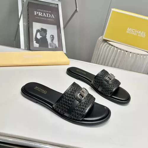 Replica Michael Kors Slippers For Women #1341004 $76.00 USD for Wholesale