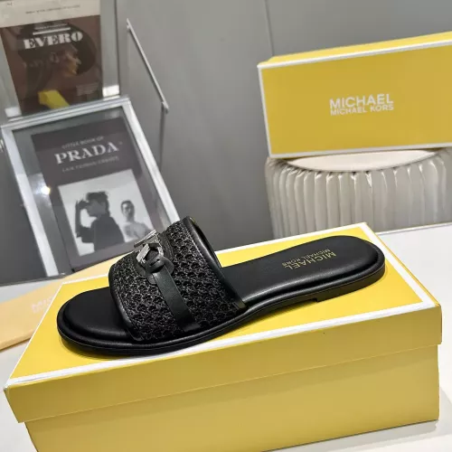 Replica Michael Kors Slippers For Women #1341004 $76.00 USD for Wholesale