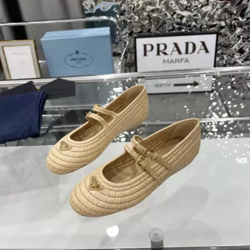 Wholesale Prada Flat Shoes For Women #1341020 $122.00 USD, Wholesale Quality Replica Prada Flat Shoes
