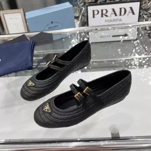 Wholesale Prada Flat Shoes For Women #1341021 $122.00 USD, Wholesale Quality Replica Prada Flat Shoes