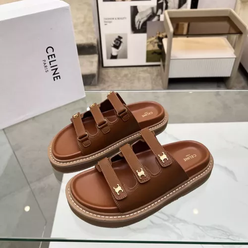 Wholesale Celine Slippers For Women #1341050 $85.00 USD, Wholesale Quality Replica Celine Slippers