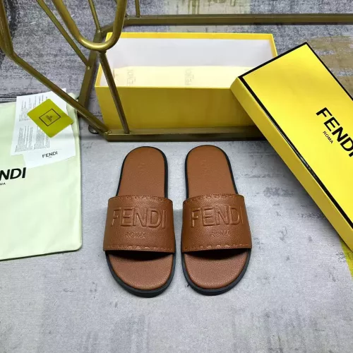 Wholesale Fendi Slippers For Women #1341055 $76.00 USD, Wholesale Quality Replica Fendi Slippers