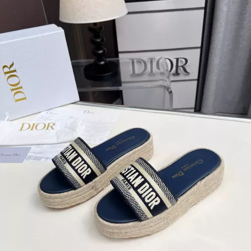 Wholesale Christian Dior Slippers For Women #1341077 $82.00 USD, Wholesale Quality Replica Christian Dior Slippers