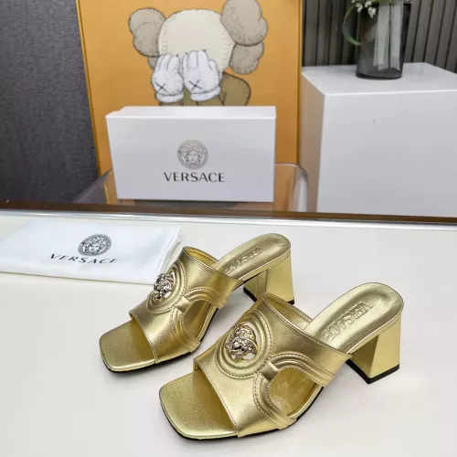 Wholesale Versace Slippers For Women #1341085 $92.00 USD, Wholesale Quality Replica Versace Slippers