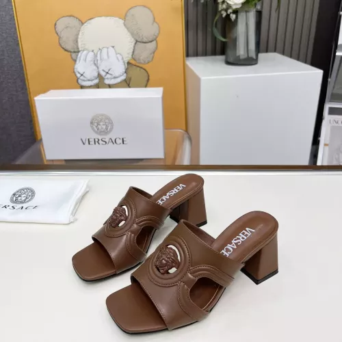 Wholesale Versace Slippers For Women #1341087 $92.00 USD, Wholesale Quality Replica Versace Slippers