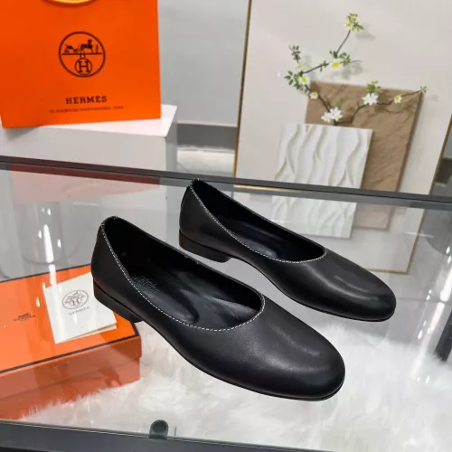 Wholesale Hermes Flat Shoes For Women #1341104 $98.00 USD, Wholesale Quality Replica Hermes Flat Shoes