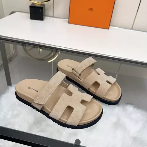 Wholesale Hermes Slippers For Women #1341109 $85.00 USD, Wholesale Quality Replica Hermes Slippers