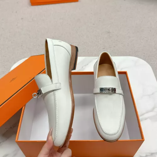 Wholesale Hermes Leather Shoes For Women #1341207 $125.00 USD, Wholesale Quality Replica Hermes Leather Shoes