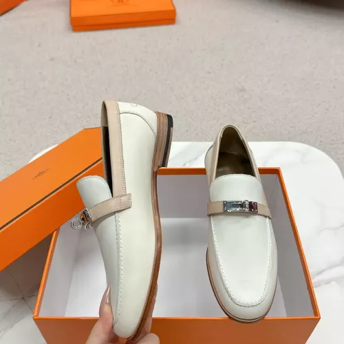 Wholesale Hermes Leather Shoes For Women #1341208 $125.00 USD, Wholesale Quality Replica Hermes Leather Shoes