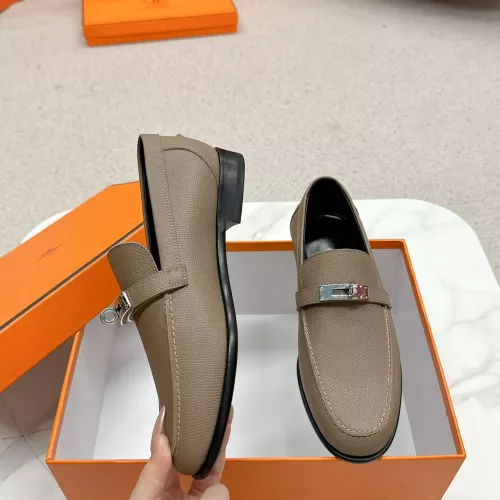 Wholesale Hermes Leather Shoes For Women #1341210 $125.00 USD, Wholesale Quality Replica Hermes Leather Shoes