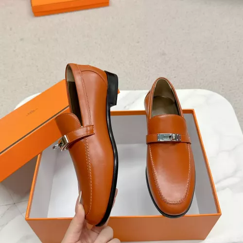 Wholesale Hermes Leather Shoes For Women #1341214 $125.00 USD, Wholesale Quality Replica Hermes Leather Shoes