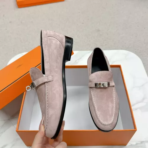 Wholesale Hermes Leather Shoes For Women #1341215 $125.00 USD, Wholesale Quality Replica Hermes Leather Shoes