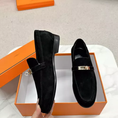 Wholesale Hermes Leather Shoes For Women #1341218 $125.00 USD, Wholesale Quality Replica Hermes Leather Shoes
