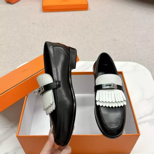 Wholesale Hermes Leather Shoes For Women #1341219 $125.00 USD, Wholesale Quality Replica Hermes Leather Shoes