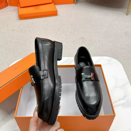 Wholesale Hermes Leather Shoes For Women #1341225 $125.00 USD, Wholesale Quality Replica Hermes Leather Shoes