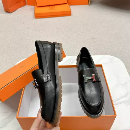 Wholesale Hermes Leather Shoes For Women #1341226 $125.00 USD, Wholesale Quality Replica Hermes Leather Shoes