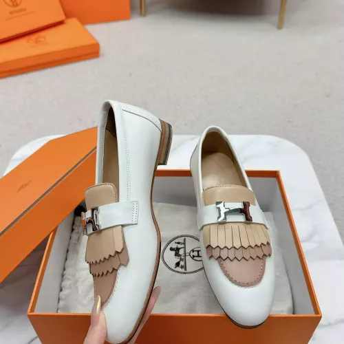 Wholesale Hermes Leather Shoes For Women #1341227 $125.00 USD, Wholesale Quality Replica Hermes Leather Shoes