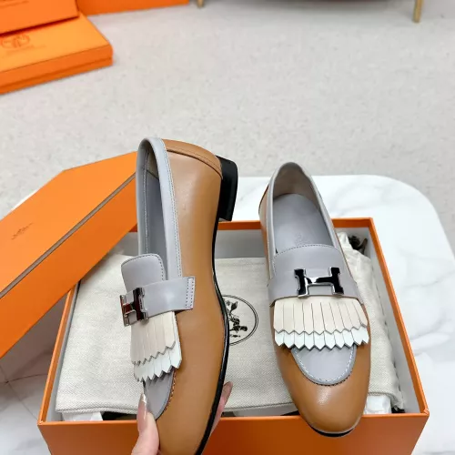 Wholesale Hermes Leather Shoes For Women #1341230 $125.00 USD, Wholesale Quality Replica Hermes Leather Shoes