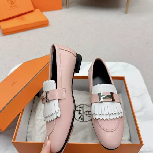 Wholesale Hermes Leather Shoes For Women #1341231 $125.00 USD, Wholesale Quality Replica Hermes Leather Shoes