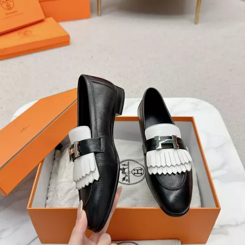 Wholesale Hermes Leather Shoes For Women #1341245 $125.00 USD, Wholesale Quality Replica Hermes Leather Shoes