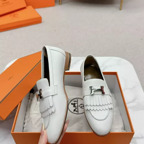 Wholesale Hermes Leather Shoes For Women #1341258 $125.00 USD, Wholesale Quality Replica Hermes Leather Shoes
