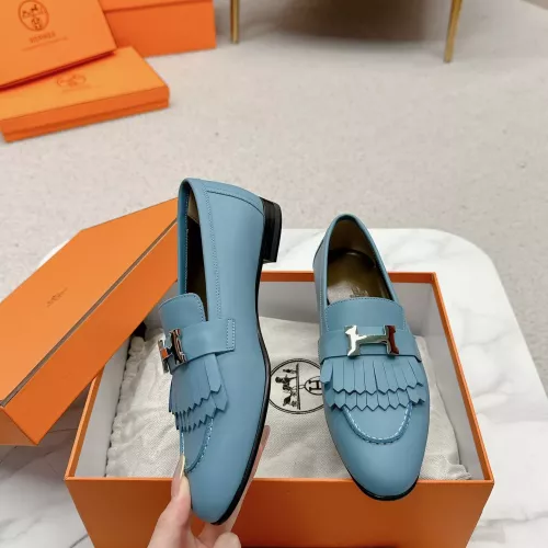 Wholesale Hermes Leather Shoes For Women #1341260 $125.00 USD, Wholesale Quality Replica Hermes Leather Shoes