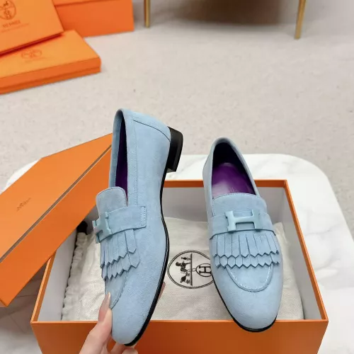 Wholesale Hermes Leather Shoes For Women #1341268 $125.00 USD, Wholesale Quality Replica Hermes Leather Shoes