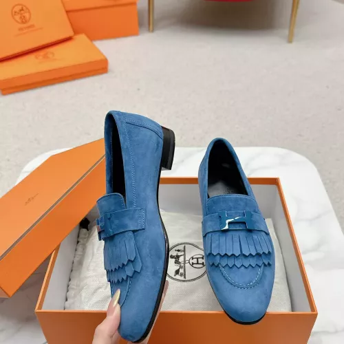 Wholesale Hermes Leather Shoes For Women #1341269 $125.00 USD, Wholesale Quality Replica Hermes Leather Shoes