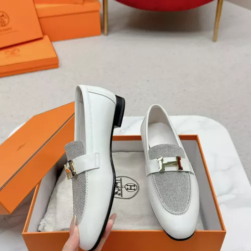 Wholesale Hermes Leather Shoes For Women #1341271 $125.00 USD, Wholesale Quality Replica Hermes Leather Shoes