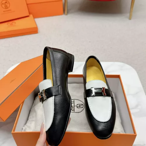 Wholesale Hermes Leather Shoes For Women #1341273 $125.00 USD, Wholesale Quality Replica Hermes Leather Shoes