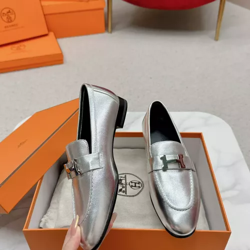 Wholesale Hermes Leather Shoes For Women #1341275 $125.00 USD, Wholesale Quality Replica Hermes Leather Shoes