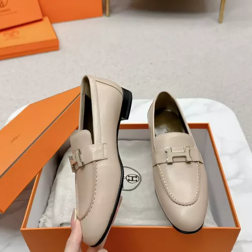 Wholesale Hermes Leather Shoes For Women #1341276 $125.00 USD, Wholesale Quality Replica Hermes Leather Shoes
