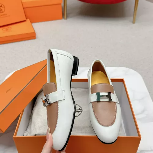 Wholesale Hermes Leather Shoes For Women #1341286 $125.00 USD, Wholesale Quality Replica Hermes Leather Shoes