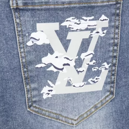 Replica Louis Vuitton LV Jeans For Unisex #1341345 $56.00 USD for Wholesale