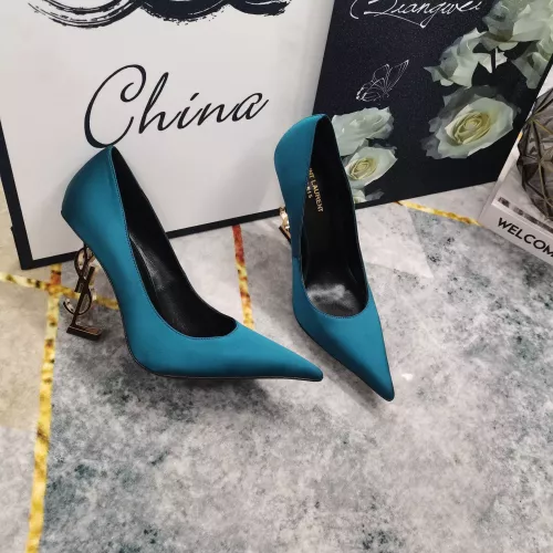 Wholesale Yves Saint Laurent YSL High-Heeled Shoes For Women #1341348 $122.00 USD, Wholesale Quality Replica Yves Saint Laurent YSL High-Heeled Shoes