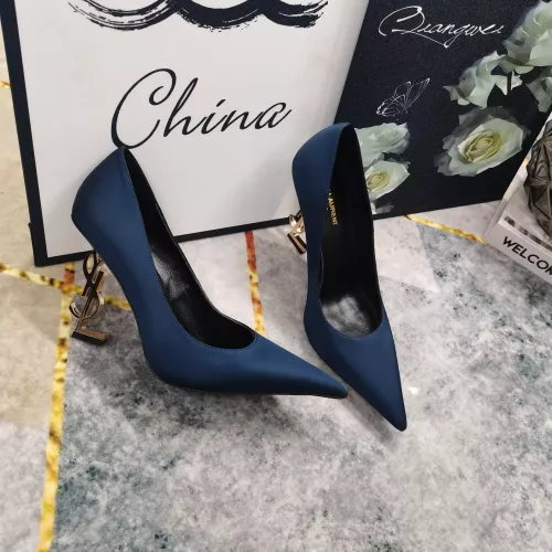 Wholesale Yves Saint Laurent YSL High-Heeled Shoes For Women #1341352 $122.00 USD, Wholesale Quality Replica Yves Saint Laurent YSL High-Heeled Shoes