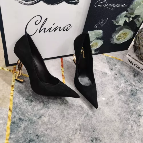 Wholesale Yves Saint Laurent YSL High-Heeled Shoes For Women #1341354 $122.00 USD, Wholesale Quality Replica Yves Saint Laurent YSL High-Heeled Shoes