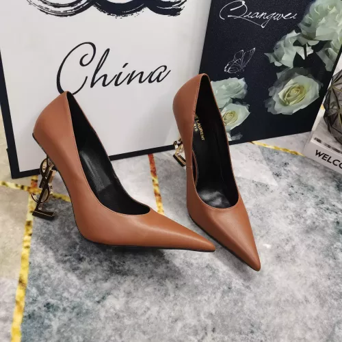 Wholesale Yves Saint Laurent YSL High-Heeled Shoes For Women #1341366 $122.00 USD, Wholesale Quality Replica Yves Saint Laurent YSL High-Heeled Shoes