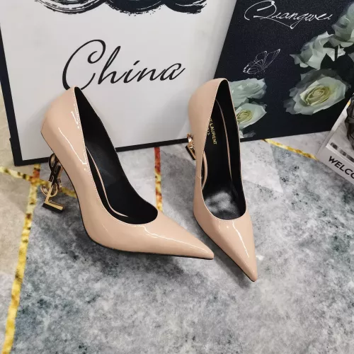 Wholesale Yves Saint Laurent YSL High-Heeled Shoes For Women #1341368 $122.00 USD, Wholesale Quality Replica Yves Saint Laurent YSL High-Heeled Shoes