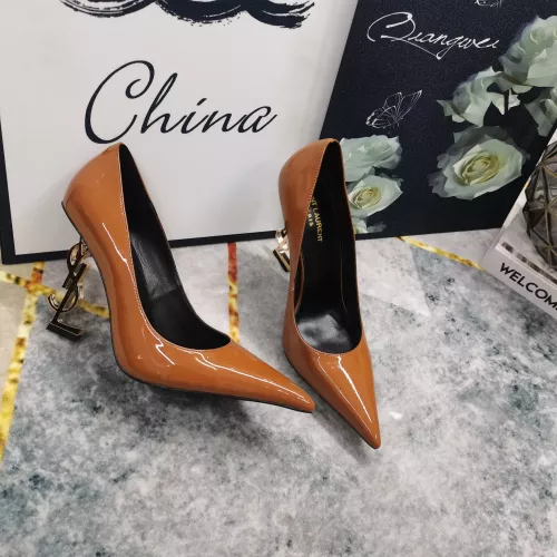 Wholesale Yves Saint Laurent YSL High-Heeled Shoes For Women #1341369 $122.00 USD, Wholesale Quality Replica Yves Saint Laurent YSL High-Heeled Shoes