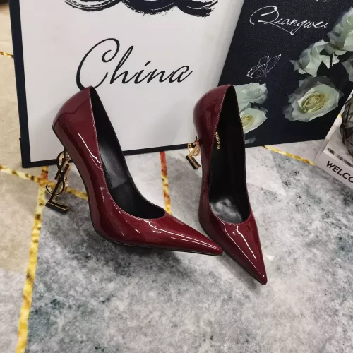 Wholesale Yves Saint Laurent YSL High-Heeled Shoes For Women #1341370 $122.00 USD, Wholesale Quality Replica Yves Saint Laurent YSL High-Heeled Shoes