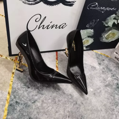 Wholesale Yves Saint Laurent YSL High-Heeled Shoes For Women #1341371 $122.00 USD, Wholesale Quality Replica Yves Saint Laurent YSL High-Heeled Shoes