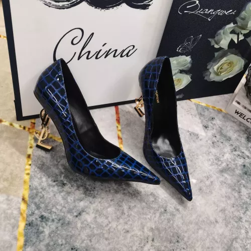 Wholesale Yves Saint Laurent YSL High-Heeled Shoes For Women #1341373 $122.00 USD, Wholesale Quality Replica Yves Saint Laurent YSL High-Heeled Shoes