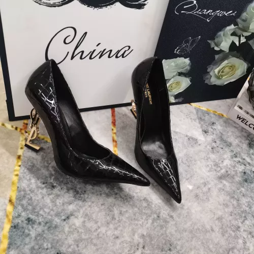 Wholesale Yves Saint Laurent YSL High-Heeled Shoes For Women #1341374 $122.00 USD, Wholesale Quality Replica Yves Saint Laurent YSL High-Heeled Shoes