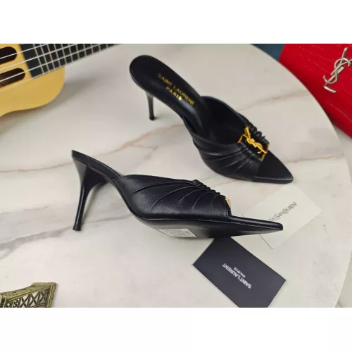 Wholesale Yves Saint Laurent YSL Slippers For Women #1341382 $98.00 USD, Wholesale Quality Replica Yves Saint Laurent YSL Slippers