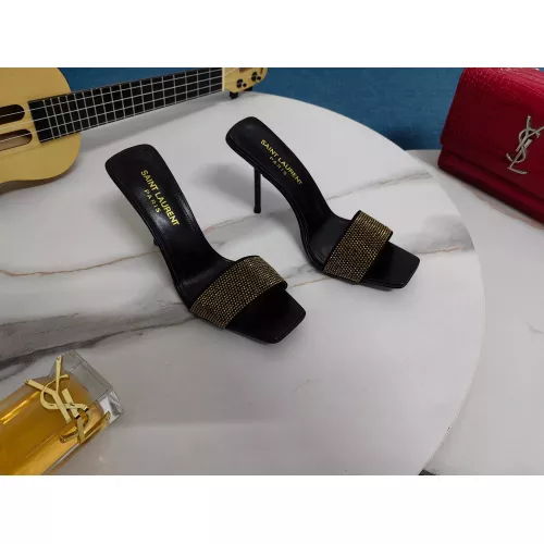 Wholesale Yves Saint Laurent YSL Slippers For Women #1341414 $100.00 USD, Wholesale Quality Replica Yves Saint Laurent YSL Slippers