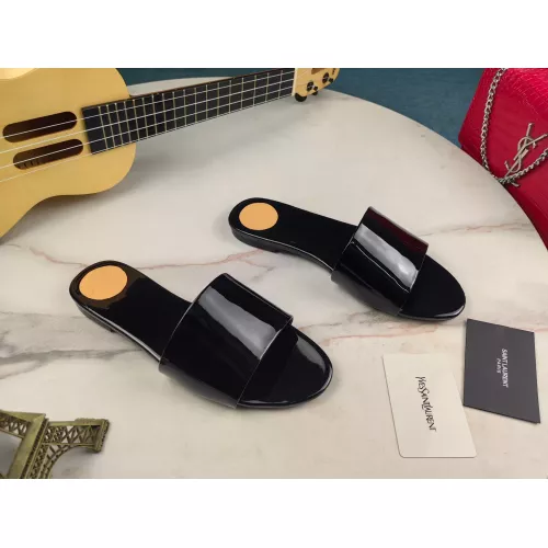 Wholesale Yves Saint Laurent YSL Slippers For Women #1341420 $85.00 USD, Wholesale Quality Replica Yves Saint Laurent YSL Slippers