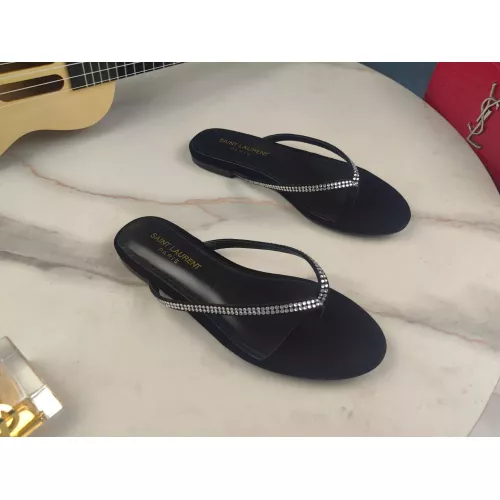 Wholesale Yves Saint Laurent YSL Slippers For Women #1341425 $96.00 USD, Wholesale Quality Replica Yves Saint Laurent YSL Slippers
