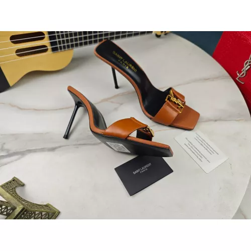 Wholesale Yves Saint Laurent YSL Slippers For Women #1341450 $100.00 USD, Wholesale Quality Replica Yves Saint Laurent YSL Slippers